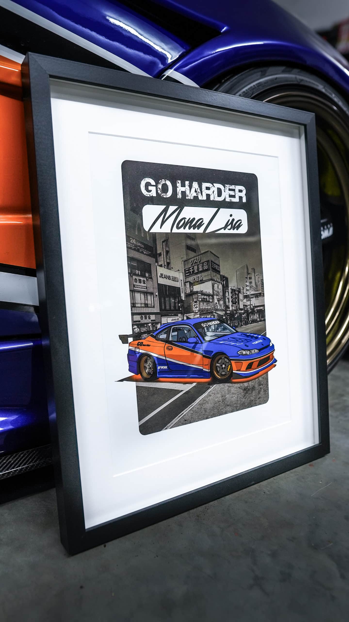 Mona Lisa Poster – Go Harder Official